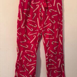 Old Navy Pink Candy Christmas PJ Bottoms sleep pants Size small